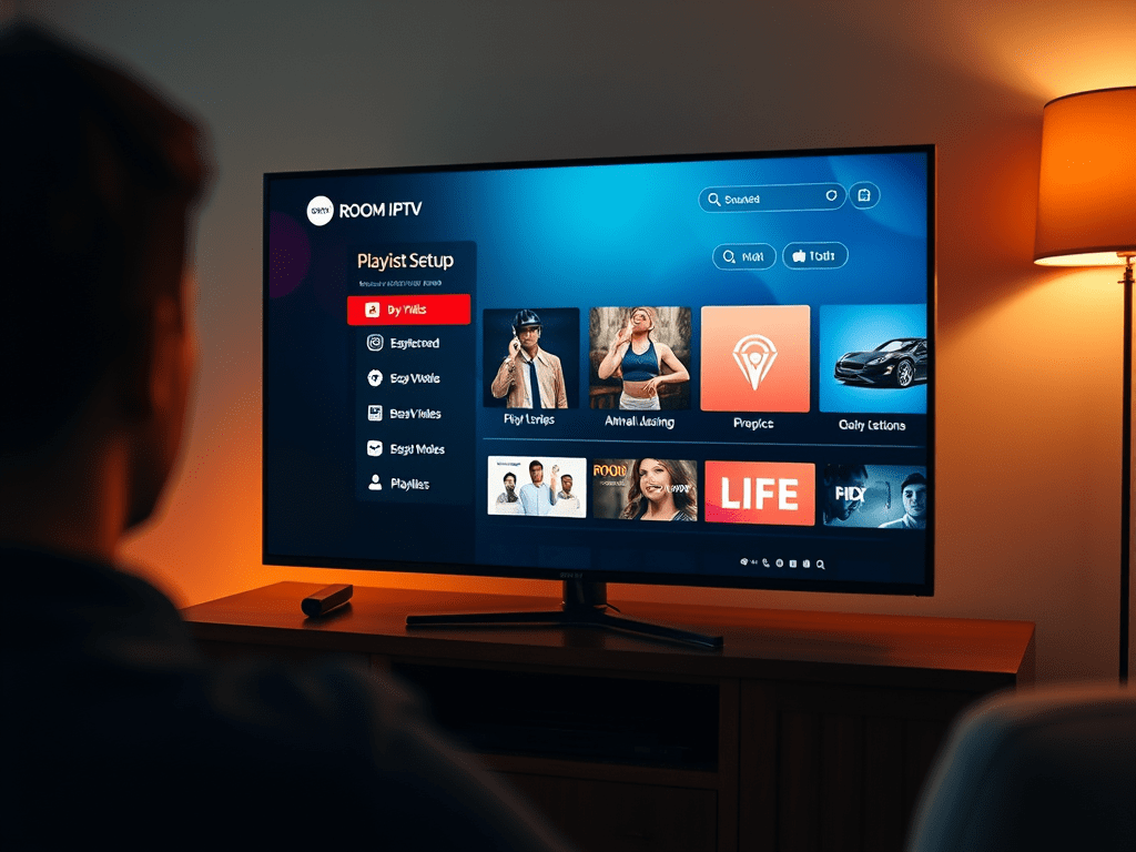 ROOM IPTV N°1 EN EUROPE Abonnement IPTV